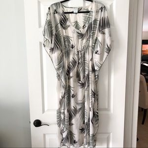 Palm Bathing Suit Cover Up